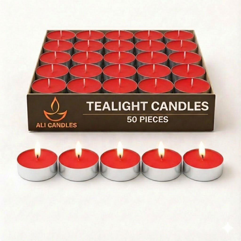 Tealight Mum – Kırmızı