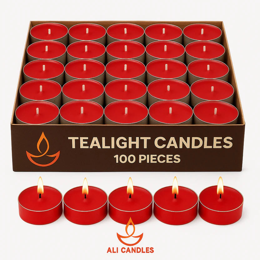 Tealight Mum – Kırmızı