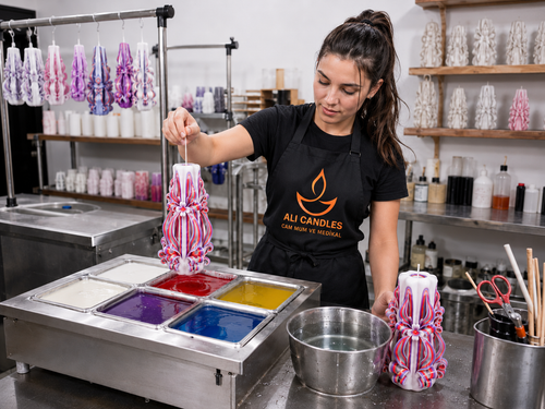 Beyaz Oyma Mum Parafini Granül 5 KG