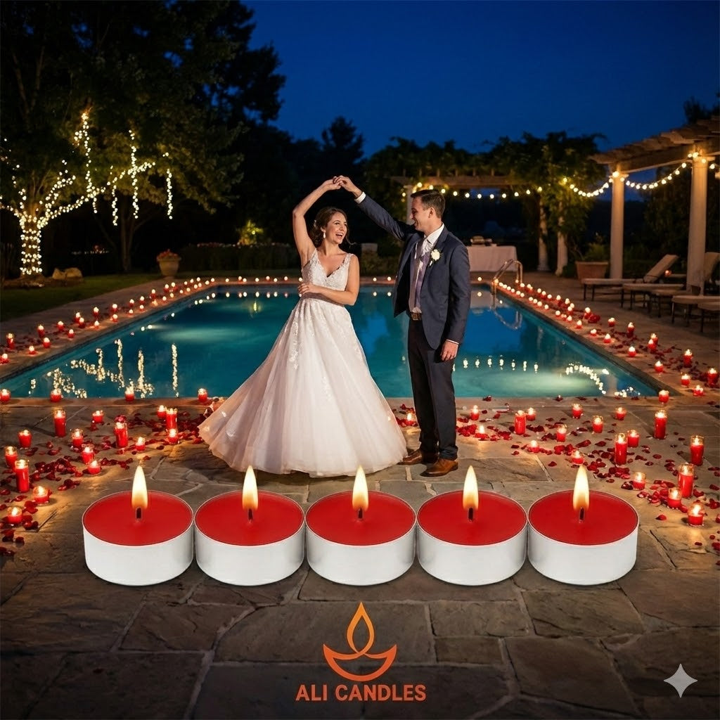 Tealight Mum – Kırmızı